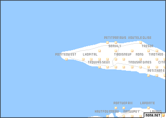 map of Mouillage Anglais